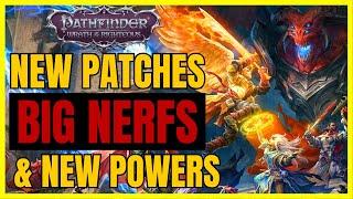 PF WotR - PATCH 2.3.0bb+ NEWS BIG NERFS NEW ABILITIES & DRAGON Powers