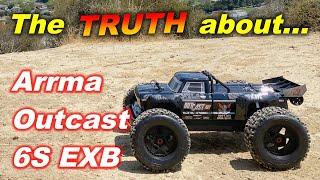 Arrma Outcast 6S EXB Full Review  - 18 RC monster truck is it the best 18 6S RC car?