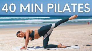 40 MIN FULL BODY WORKOUT  Intermediate Pilates With Mini Band Optional
