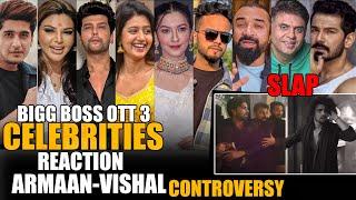 Armaan Malik SLAPS Vishal Pandey Bigg Boss OTT 3   Celebrities Reaction