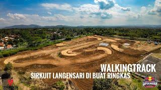 ADA JALAN BARU SIDAK LAYOUT SIRKUIT LANGENSARI BANJAR - KRATINGDAENG KEJURNAS MOTOCROSS GRASSTRACK