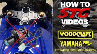 How To Install The Woodcraft Yamaha R7 Keyswitch Elimination Harness