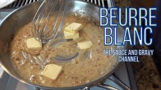 Beurre Blanc  Classic French Butter Sauce  How to Make a Beurre Blanc Sauce  Easy Butter Sauce