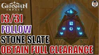 Easy guide Follow the stone slates guidance and obtain full clearance 03 Dual Evidence Genshin