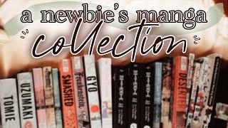 a newbies manga collection  mini bookshelf tour 2023 