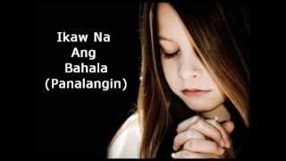 Ikaw Na Ang Bahala  Panalangin lyrics by Aiza Seguerra