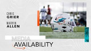GM Chris Grier and Asst. GM Marvin Allen Meet with the Media  Miami Dolphins