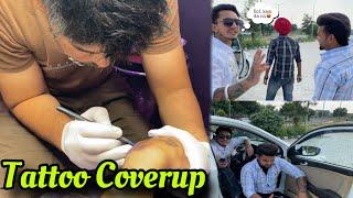 Kara Hi Lya Appan Aaj Tattoo Cover Up  Nal Kitiyan Reela shoot Funny Vlog  Mayank Vlogs