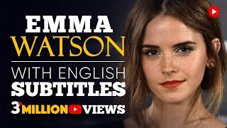 ENGLISH SPEECH  EMMA WATSON Gender Equality English Subtitles