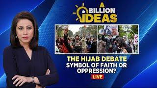 Hijab Controversy News Live  Hijab A Symbol of Oppression Or Faith? Hijab News Live News18 Live