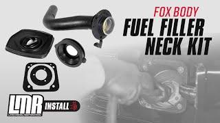 How To Install Fox Body Mustang Fuel Filler Neck Floor Seal Grommet & Housing Gasket