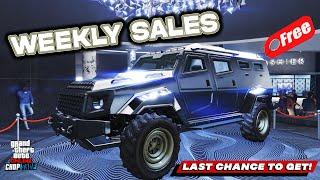 GTA 5 Online  NEW DLC CARS  WEEKLY UPDATE  FREE CARS CARS TO BUY  Rare Cars  SALES  3X Money