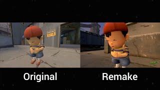 Ness Farting side-by-side
