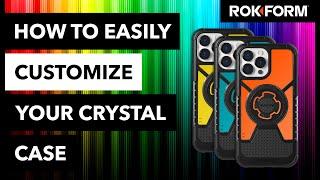 How to Easily Customize Your Rokform Crystal Case with the Vinyl Stickers