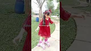 dibalik layar drama Safira vs Zahra Zahra asyik main sepatu roda hehehe #behindthescenes #viral