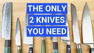 The Only 2 Kitchen Knives You Need And 4 You Don’t