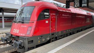 Mitfahrt  Ride on DB ÖBB Eurocity München - Bolzano Bozen