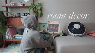 sub ROOM DECOR • decorating & rearranging new bedding new mood  kinda cool