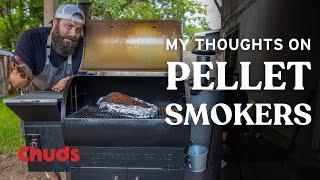 Pellet Cooker Brisket  Chuds BBQ