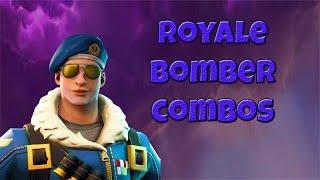 Fortnite Royale Bomber combos