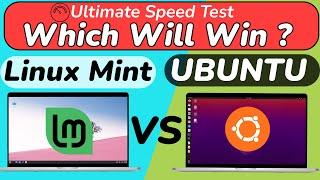 Ubuntu 20.10 Vs Linux Mint 20 - Ultimate REAL Speed Test Comparison  Which One is Faster ?