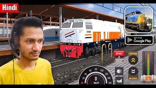 Indonesian Train Simu 2023 Gameplay In Hindi  New Train Simulator Game