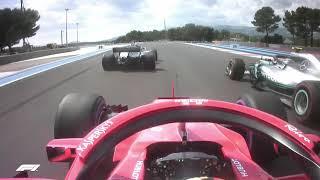 Vettel Collides With Bottas  2018 French Grand Prix