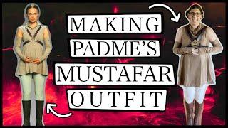 STAR WARS COSTUME Padme Amidala Mustafar Cosplay *pregnant Padme* MY SECRET IS OUT   Tutorial?