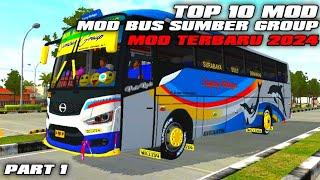 SHARE‼️ KUMPULAN MOD BUS SUMBER GROUP TERBARU 2024  MOD BUSSID.