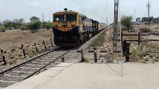 Last Diesel Run of Iconic 17617 Csmt - Nanded Tapovan express