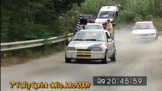 SUPER partenza Opel Kadett GSI Gr.A   7° Rally Sprint dello Jato 2009   A.DAgostino - V.Maniaci