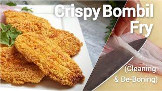 Crispy Bombil Fry  Bombay Duck Recipe  Cleaning & De-Boning