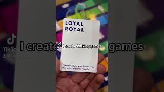 Save the Queen drinking game - Loyal Royal #drinkingboardgame #adultgame