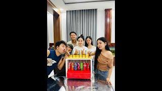 Challenge ទាយរសជាតិភេសជ្ជះ #Partygames #Familygames