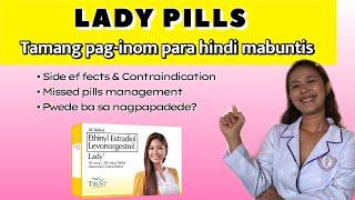 LADY PILLS TAMANG PAG-INOM Pwede ba sa breastfeeding?  Lady pills Side effects Tagalog