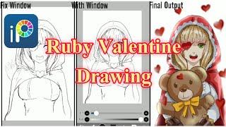 How to draw RUBY from mobile legends  Ibis Paint 