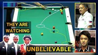 EFREN REYES challenged by a Young Japanese Sharp Shooter
