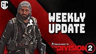 The Division 2 - Weekly Update 11th September 2024