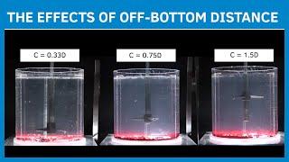 The Effects Of Off Bottom Impeller Distance  Sepro Mixing