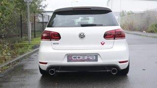 VW Golf GTD MK6 2.0 TDI Venom Style Performance Exhaust - Cobra Sport Dual Exit Exhaust System