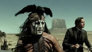 Most creative movie scenes from The Lone Ranger 2013