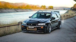 TURNING a Nissan Stagea INTO a Skyline R34  Andy Stagea 260RS