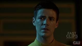 Barry Tells Damien The Truth  The Flash Armageddon Crossover HD