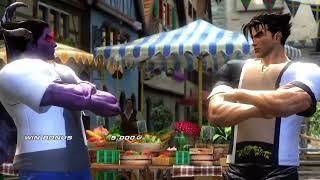 Tekken Tag Tournament 2 - Kazuya Mishima And Jin kazama Rare Win Poses CLASSIC COSTUMES