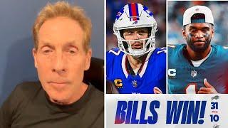 Tua Tagovailoa is paper-thin Miami is so frauds - Skip Bayless on Bills crushing Dolphins 31-10