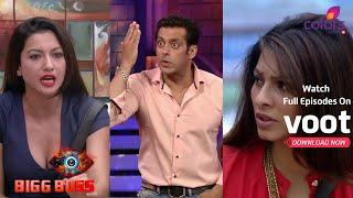 Bigg Boss 7  बिग बॉस 7  Gauhar Tanisha की लड़ाई पर Salman ने लगायी फटकार