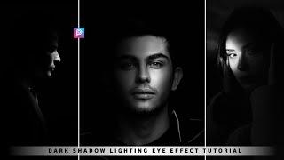 Picsart Dark Shadow Glowing Eye Effect Photo Editing Tutorial  Black Photo Editing Picsart