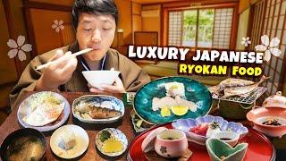 12 Course LUXURY JAPANESE Kaiseki Feast at 500-YEAR-OLD Hotel Ryokan Review