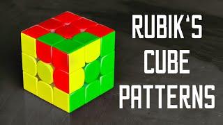 All RUBIKS CUBE PATTERNS TUTORIAL  part 1