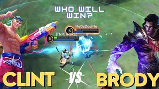 WHO IS THE BETTER MARKSMAN?  Clint vs Brody Mythical Glory  MLBB
